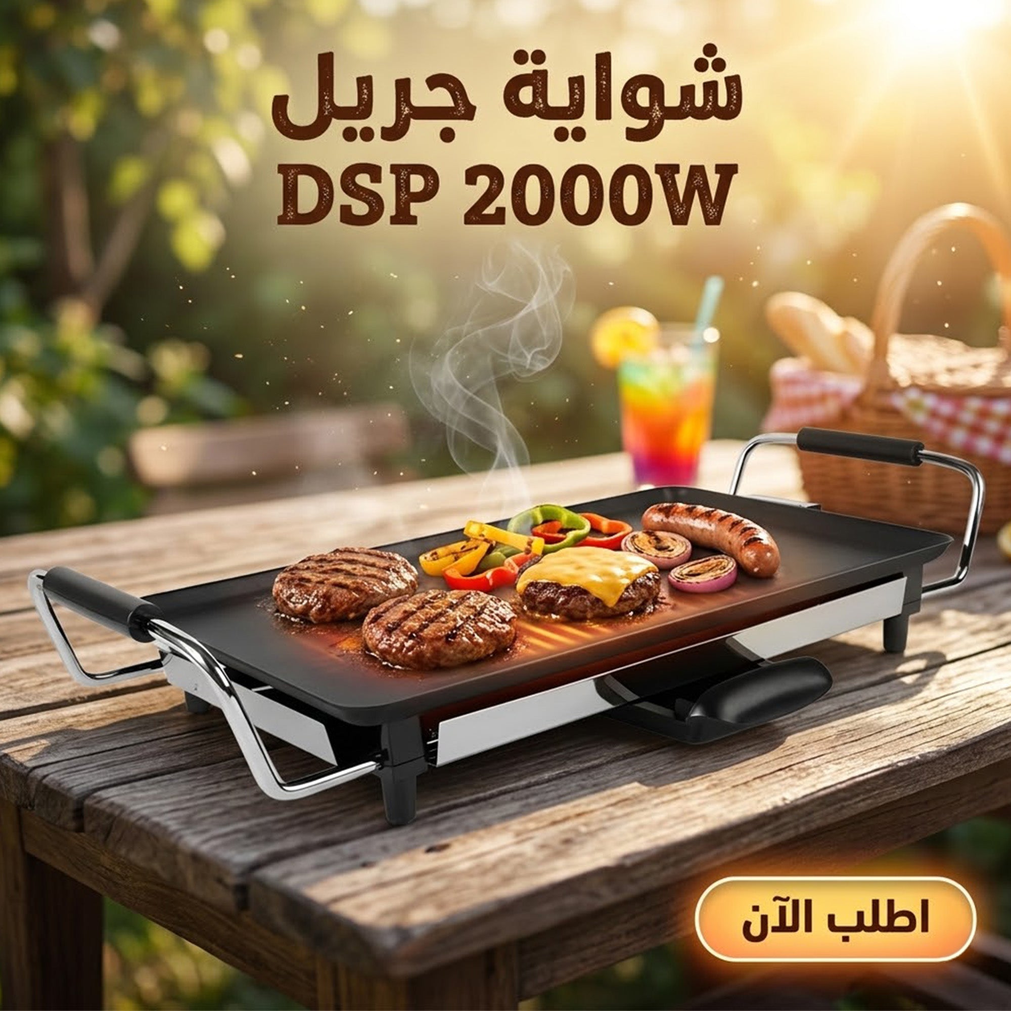 شواية جريل DSP 2000W
